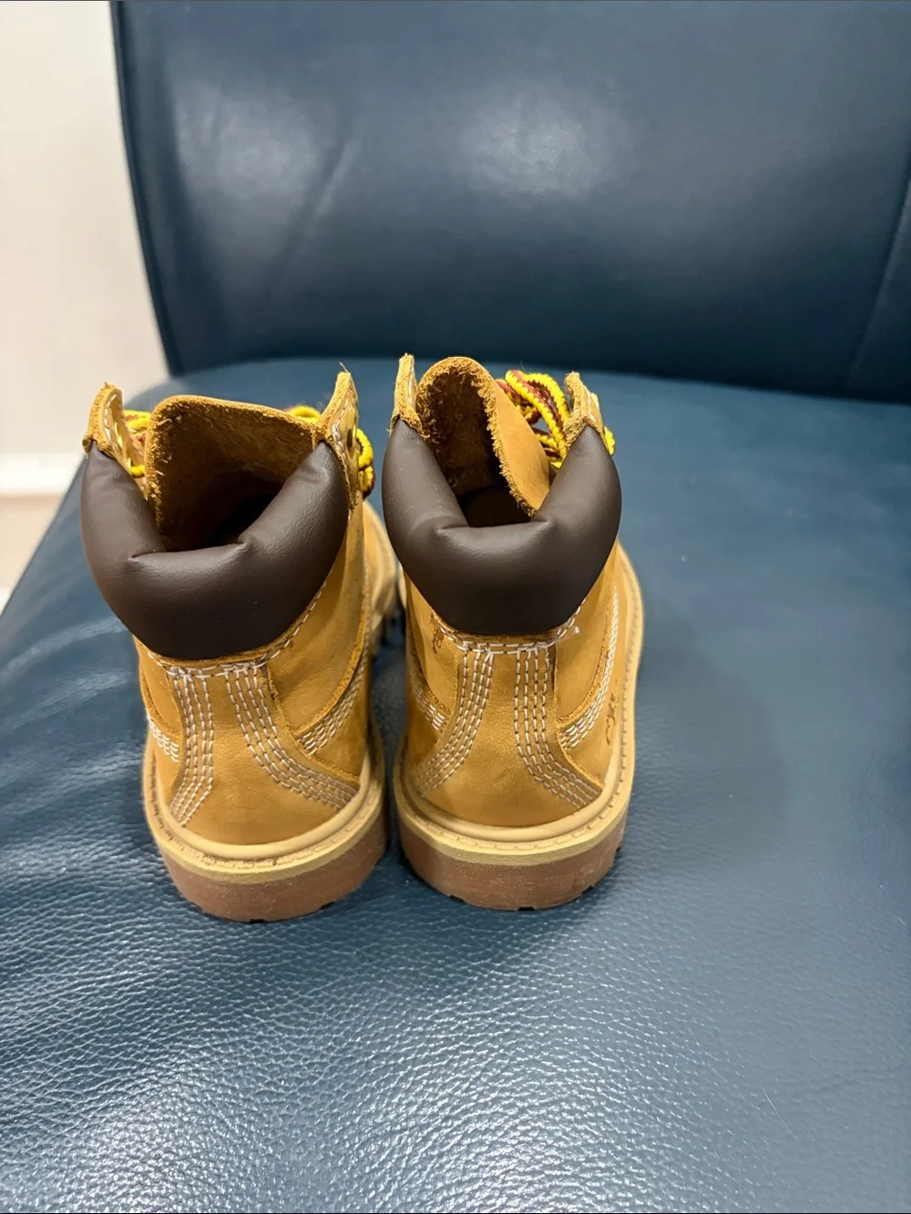 Timberland Kids Wheat/Tan Lace-Up Work Boots